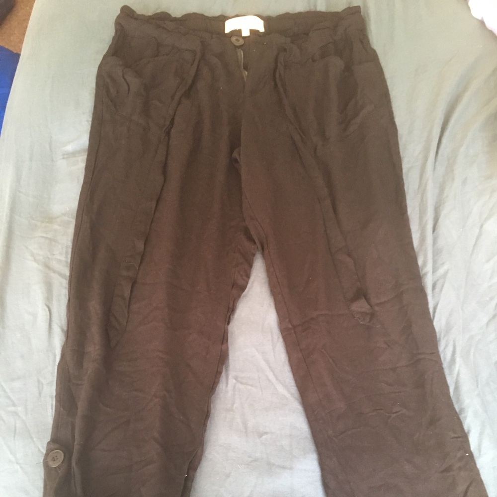 Black Drawstring pants